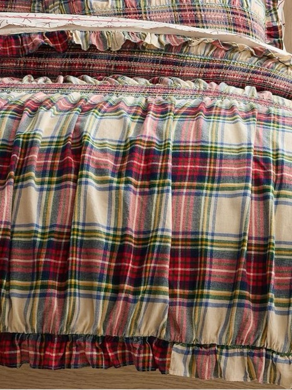 Pottery Barn Teen. Cotton, Smocked Comforter (Only) Machine Wash.